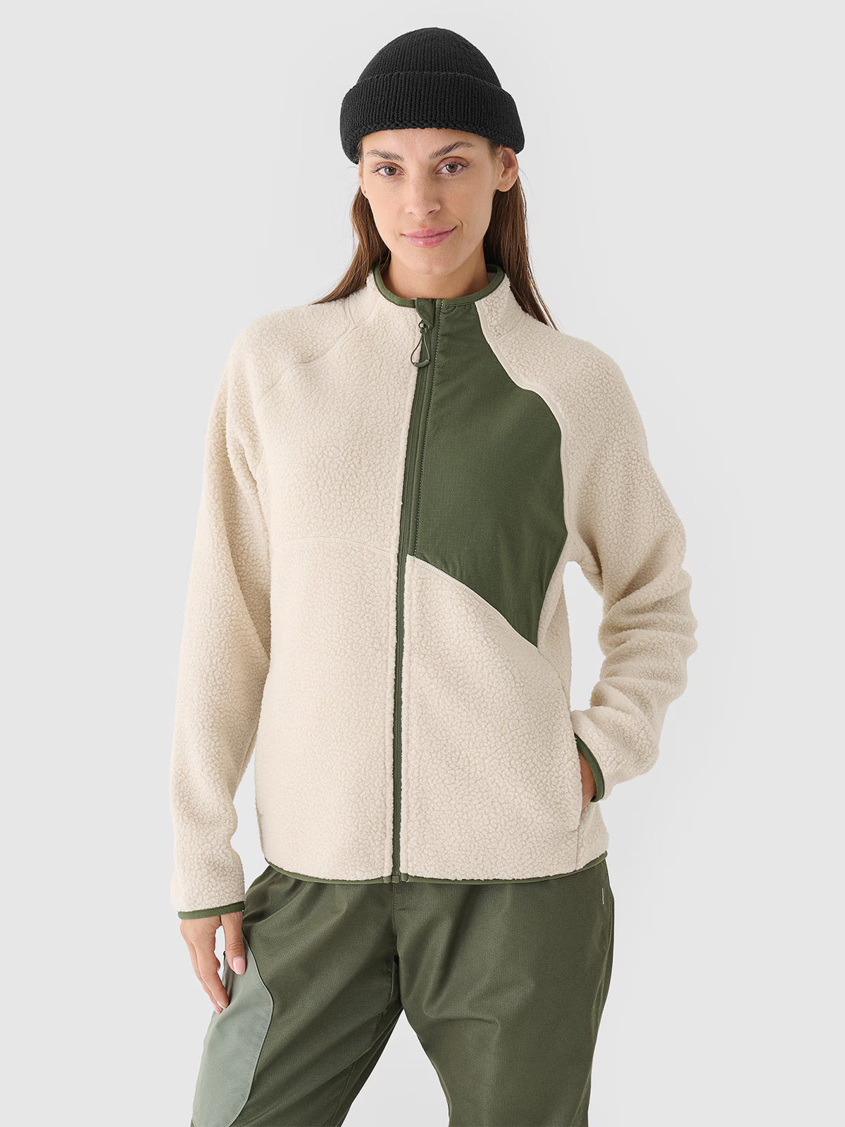 Polar sherpa ze stójką damski