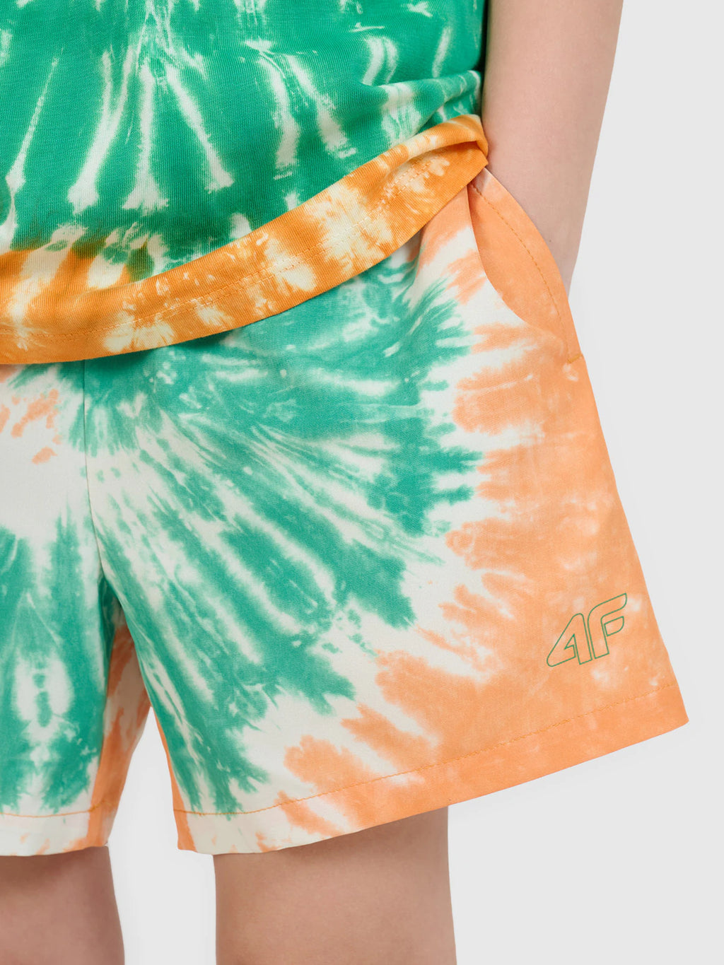 Spodenki plażowe boardshorty chłopięce
