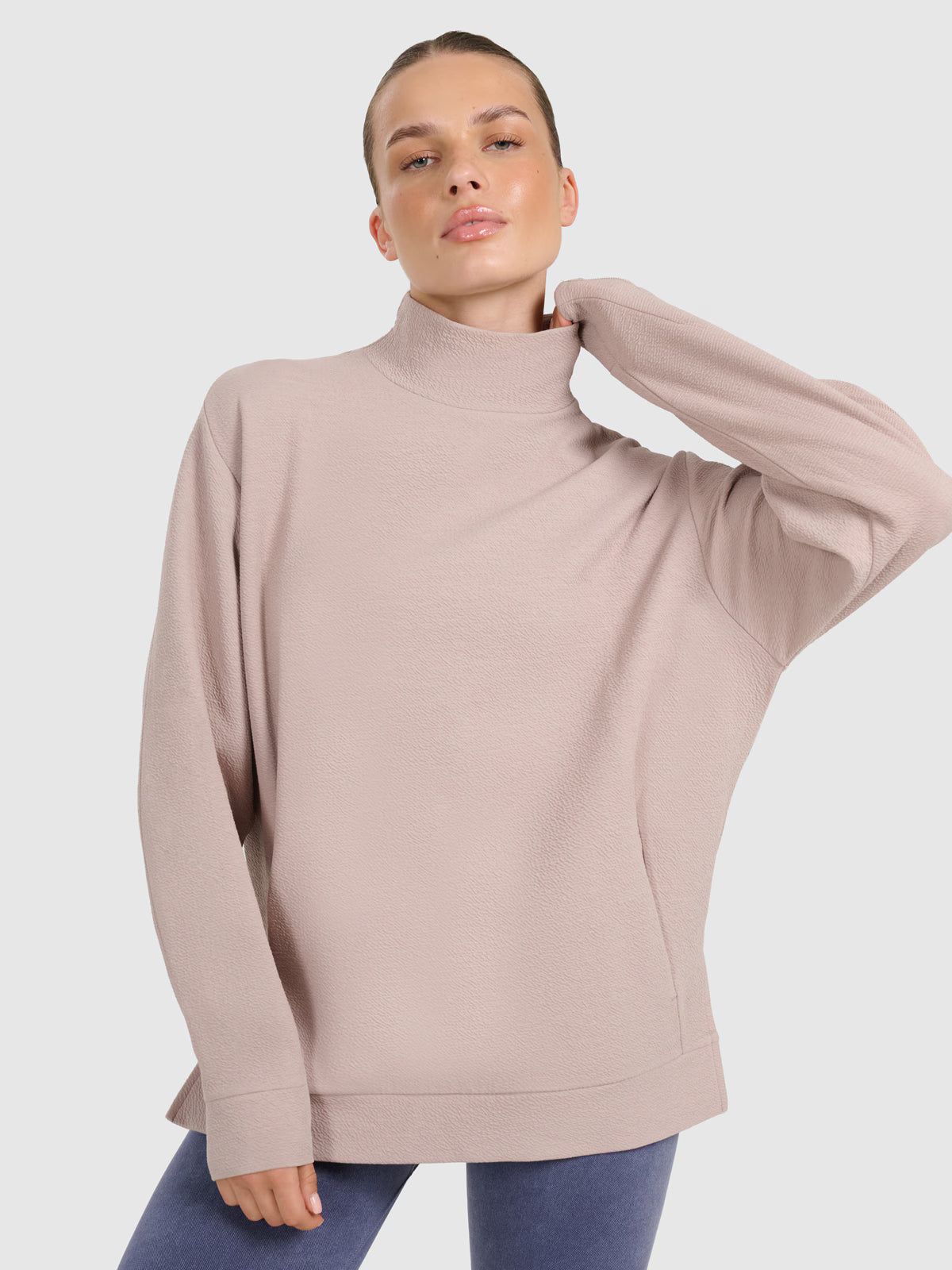 Bluza dresowa do jogi i pilatesu damska