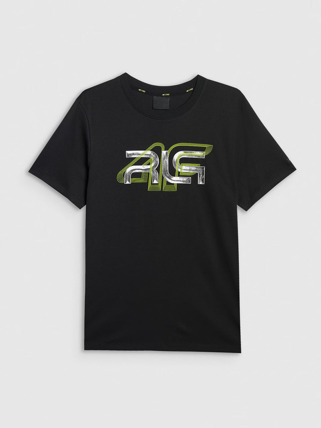 T-shirt regular z nadrukiem męski 4F x Robert Lewandowski