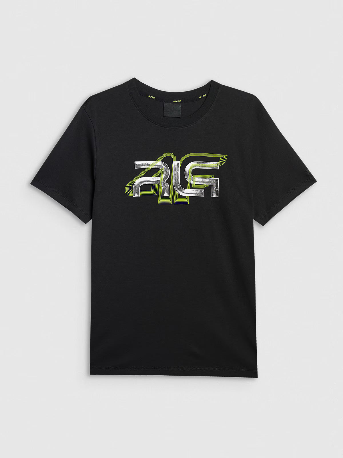 T-shirt regular z nadrukiem męski 4F x Robert Lewandowski