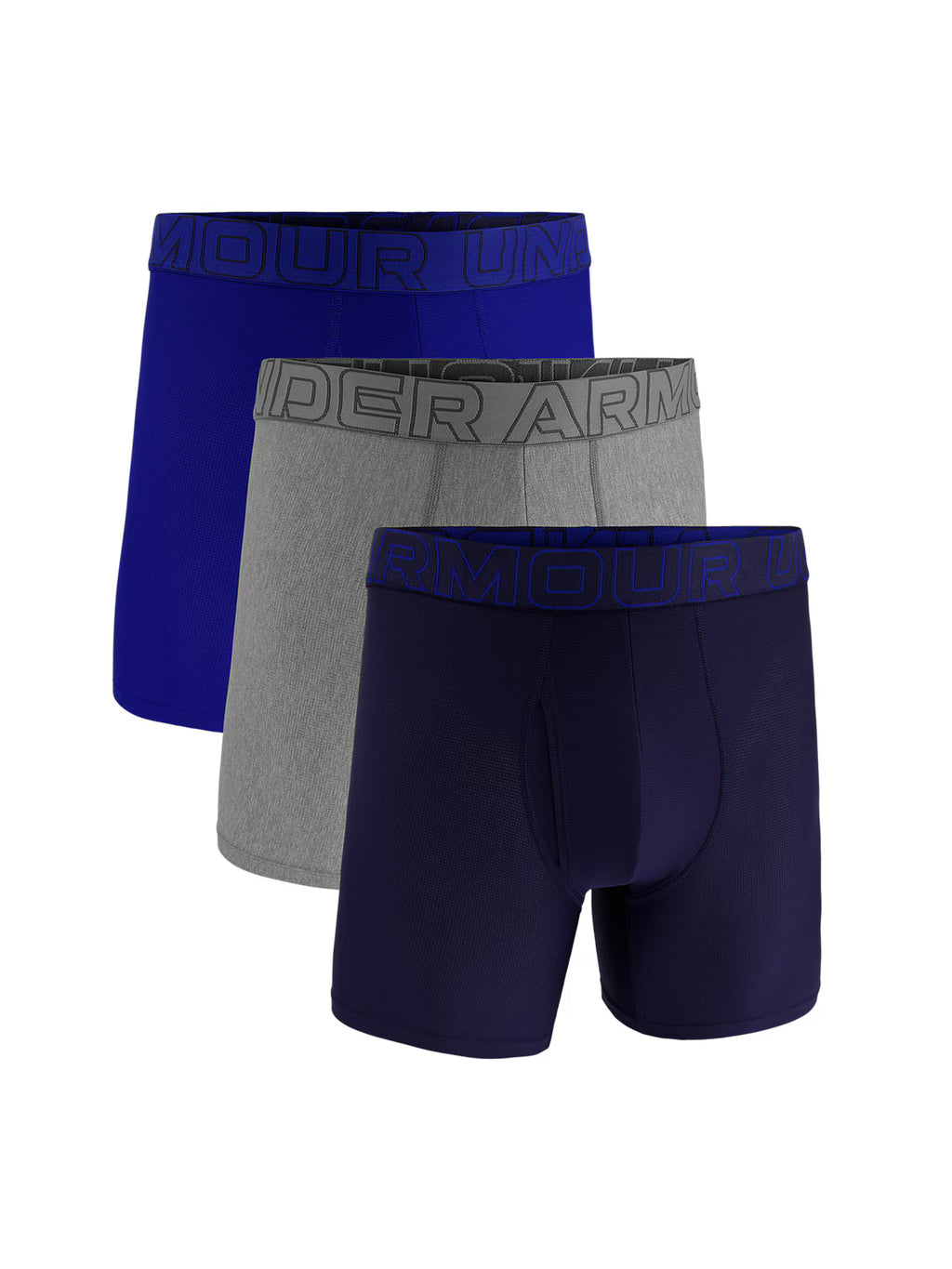 Bielizna treningowa męska (3-pack) Under Armour M UA Perf Tech Mesh 6in