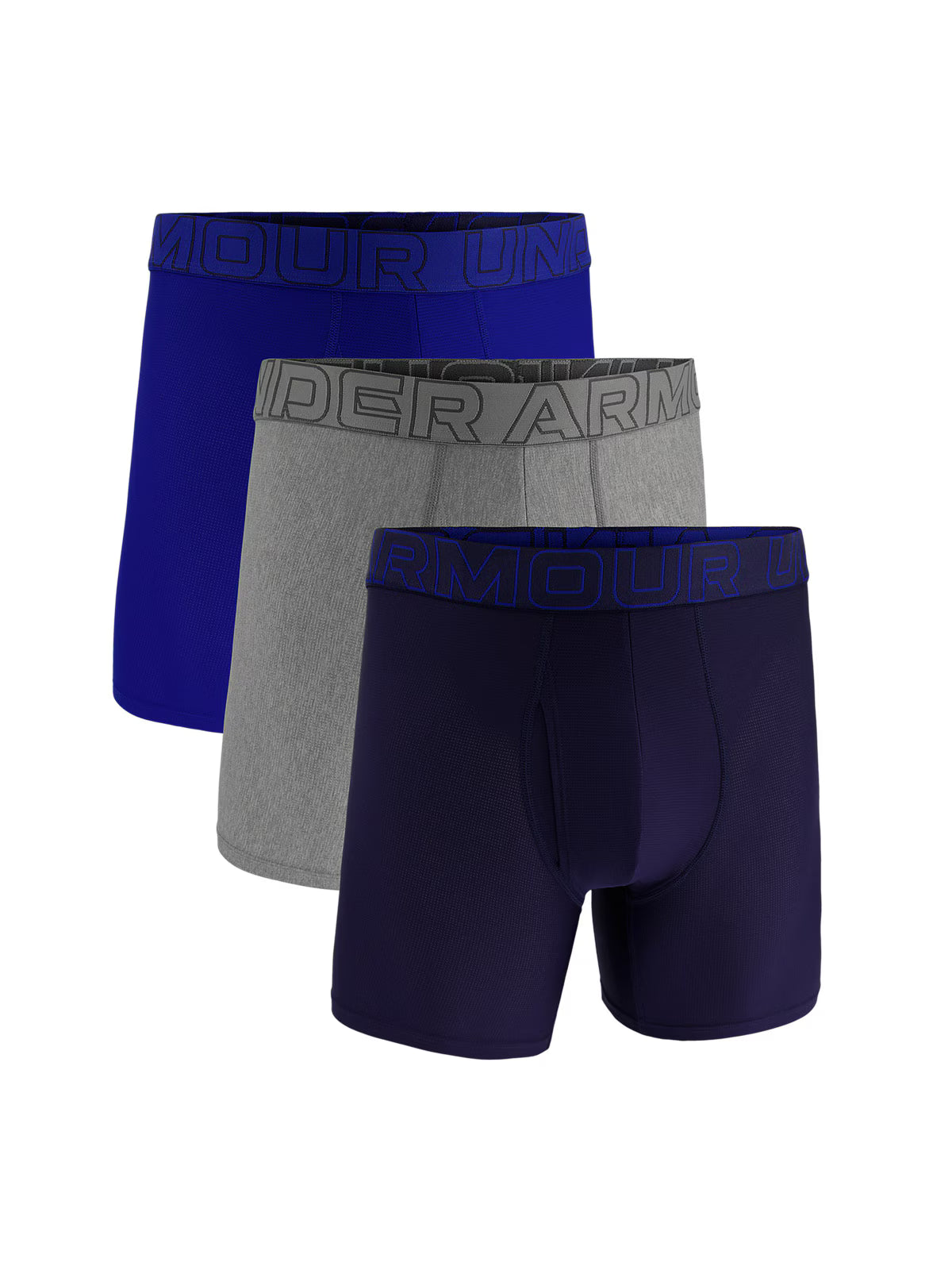 Bielizna treningowa męska (3-pack) Under Armour M UA Perf Tech Mesh 6in