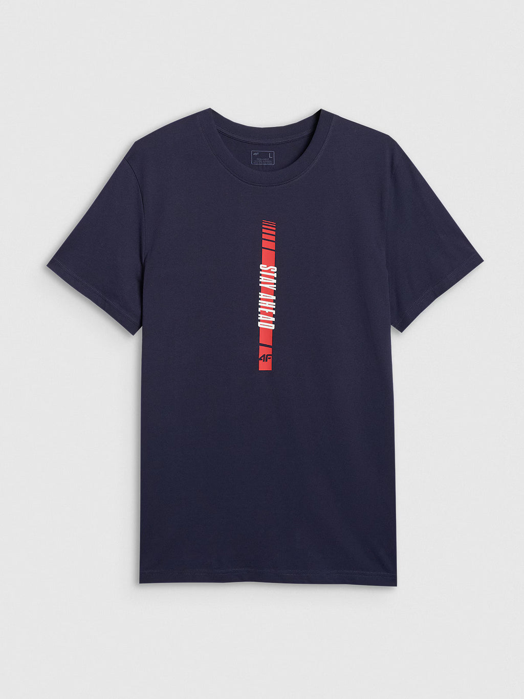 T-shirt regular z nadrukiem męski