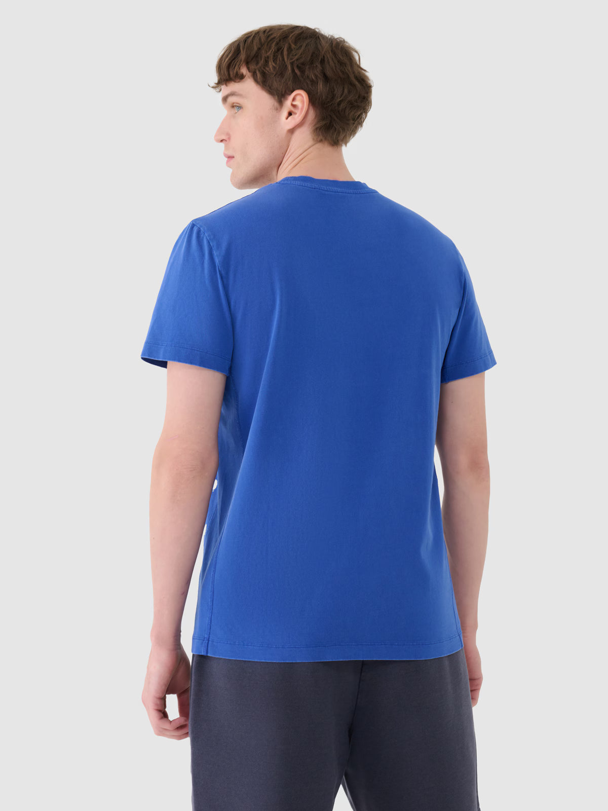 T-shirt regular z nadrukiem męski