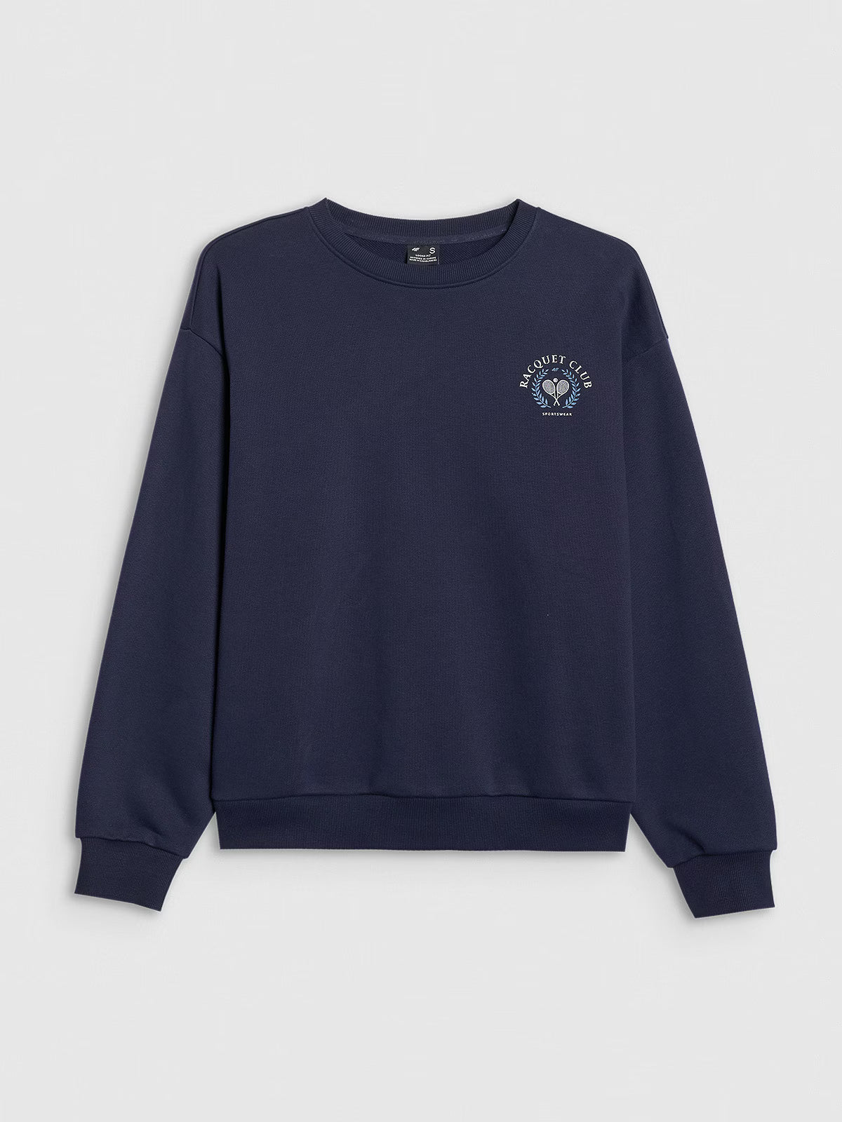 Bluza dresowa nierozpinana bez kaptura damska