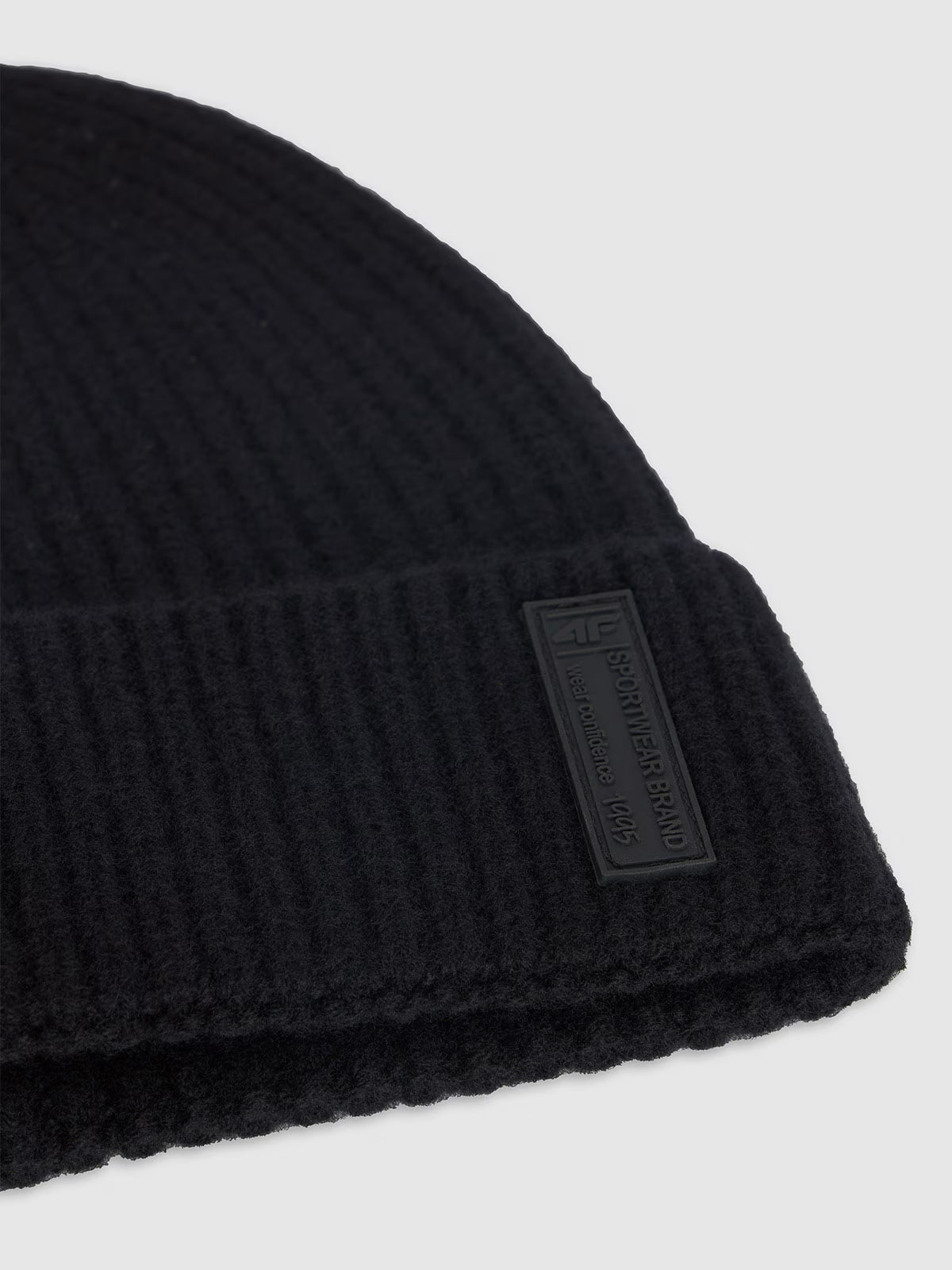 Czapka beanie wełniana męska