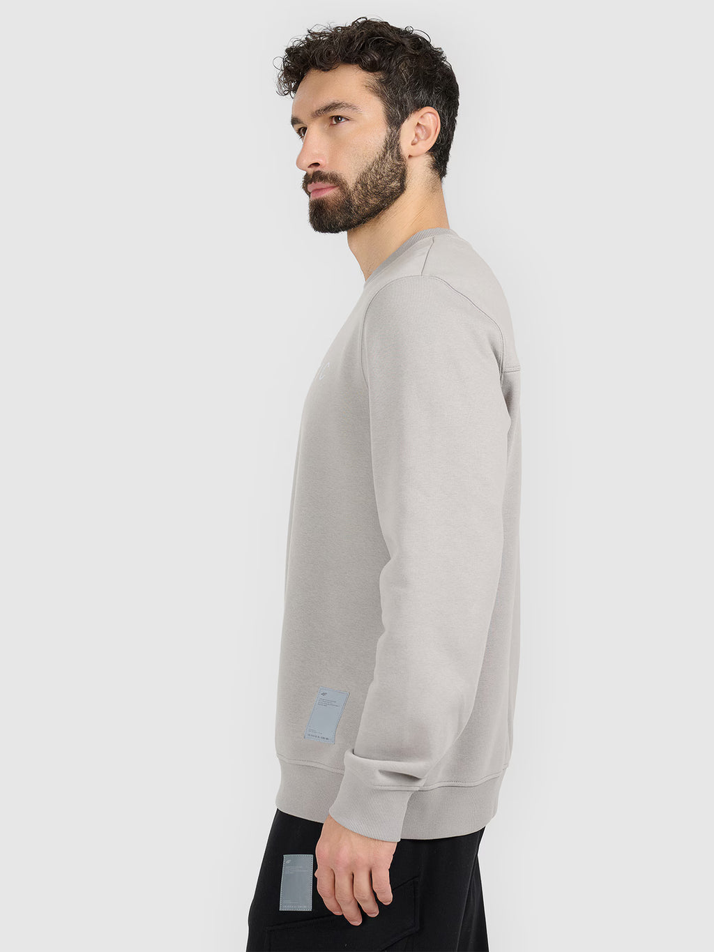Bluza dresowa nierozpinana bez kaptura męska