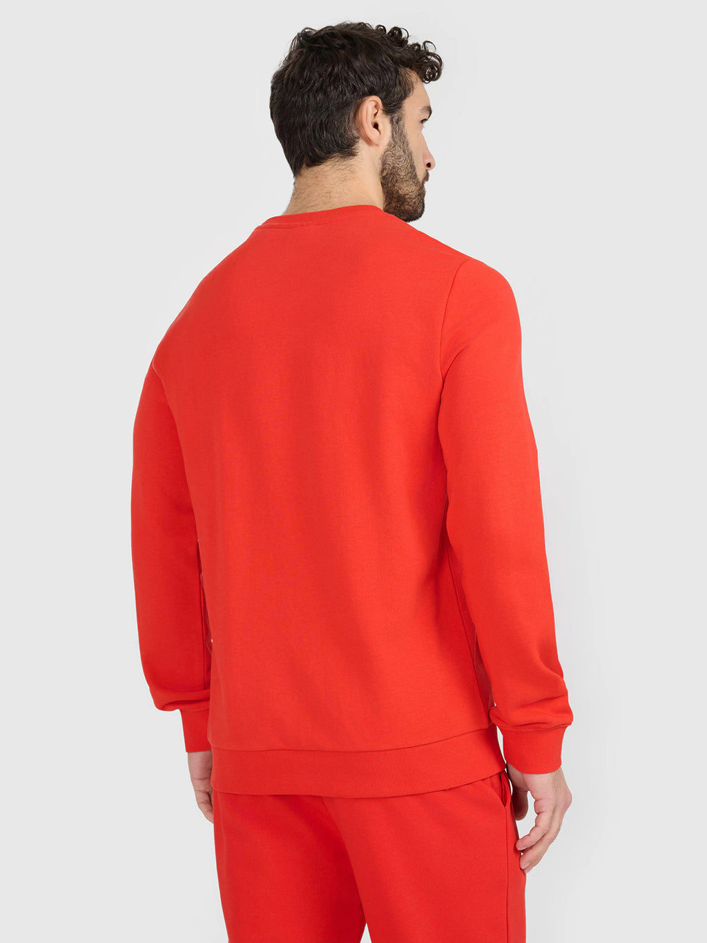 Bluza dresowa nierozpinana bez kaptura męska