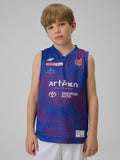Koszulka meczowa replika wyjazdowa z sezonu 2025/26 dziecięca 4F x KS Basket 25 Bydgoszcz