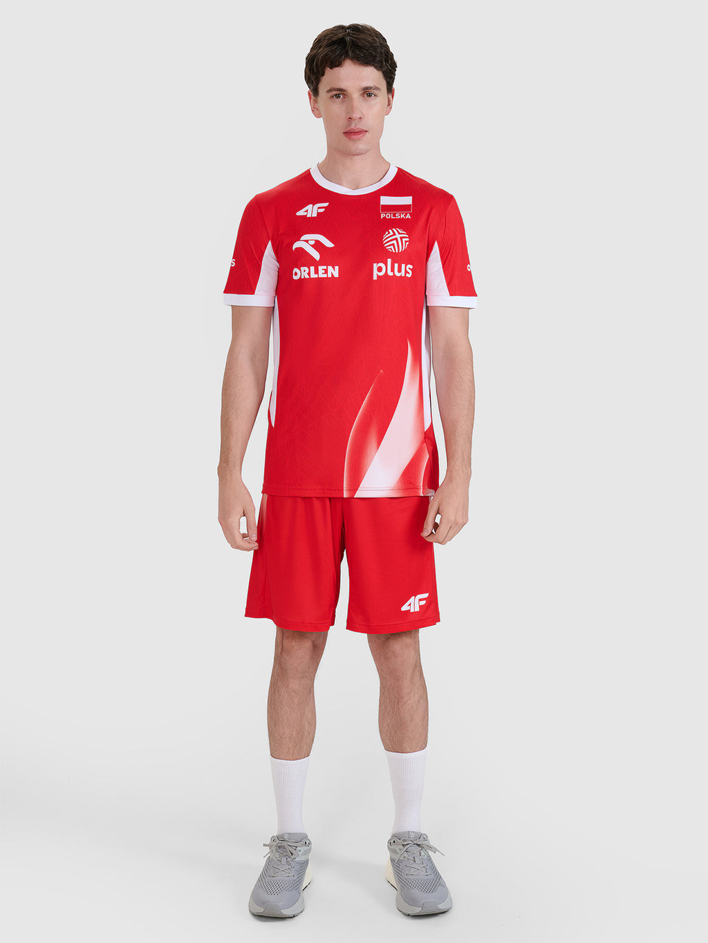 Koszulka meczowa replika domowa z możliwością personalizacji męska 4F x Polska Siatkówka