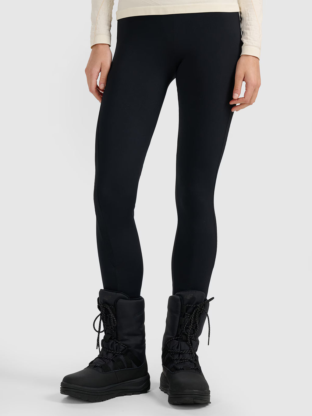 Legginsy dzianinowe damskie