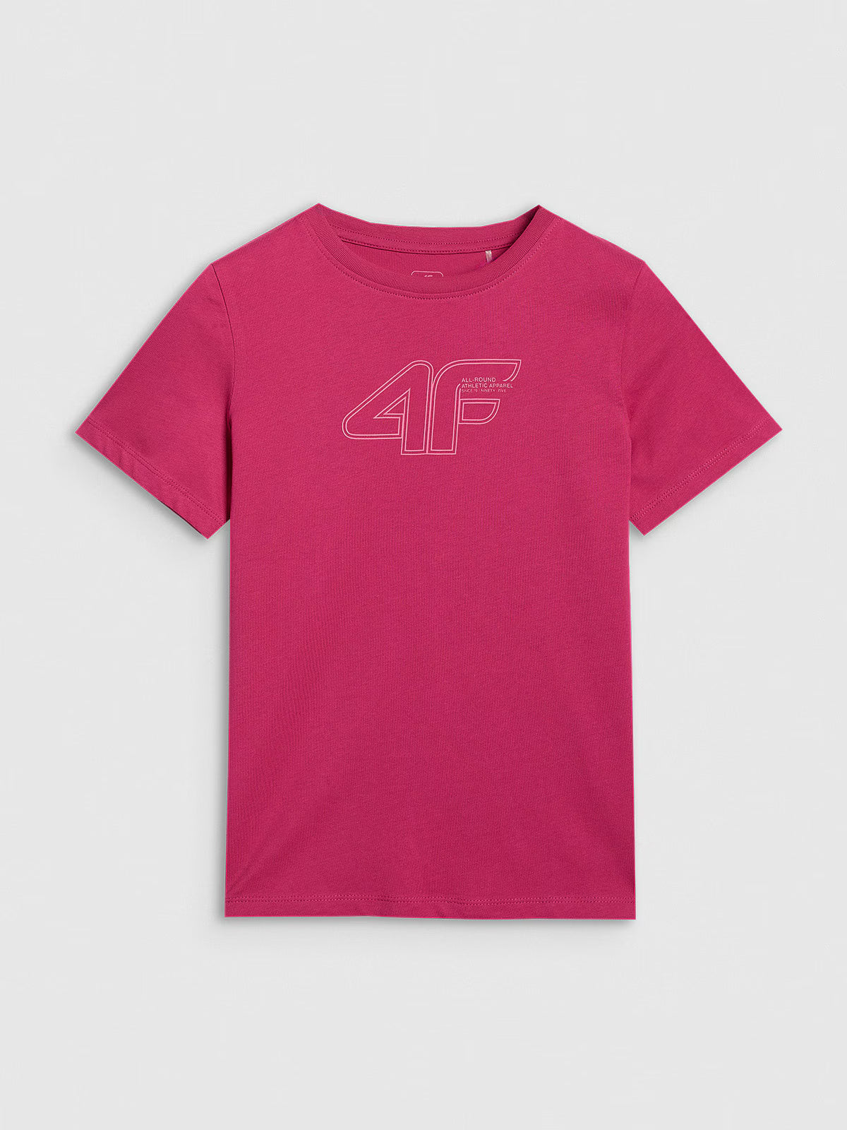 T-shirt regular z nadrukiem dziewczęcy