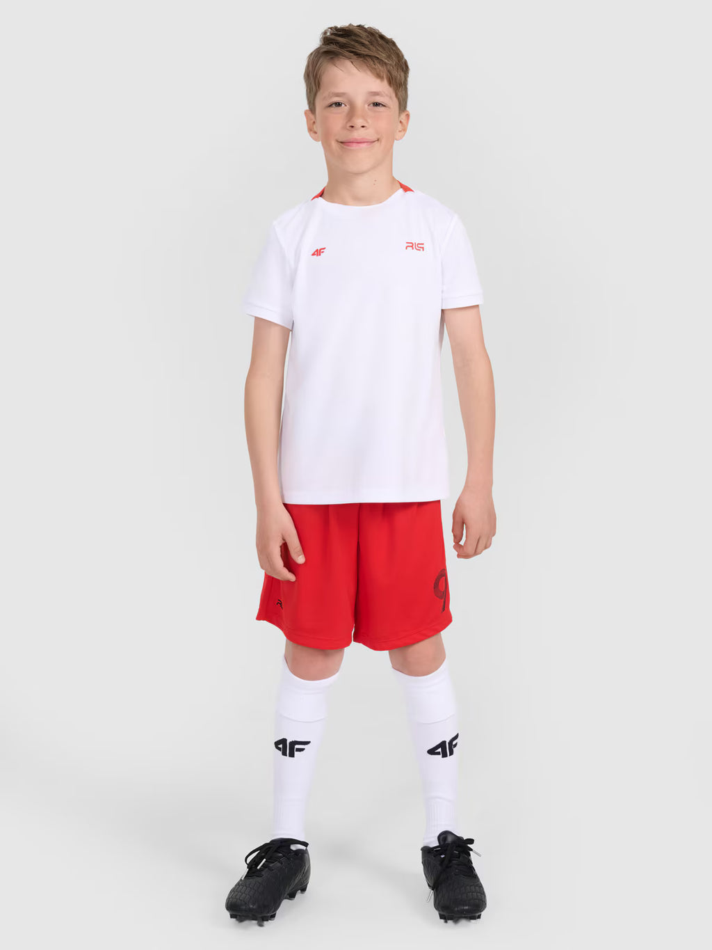 Spodenki sportowe dziecięce 4F JUNIOR x Robert Lewandowski