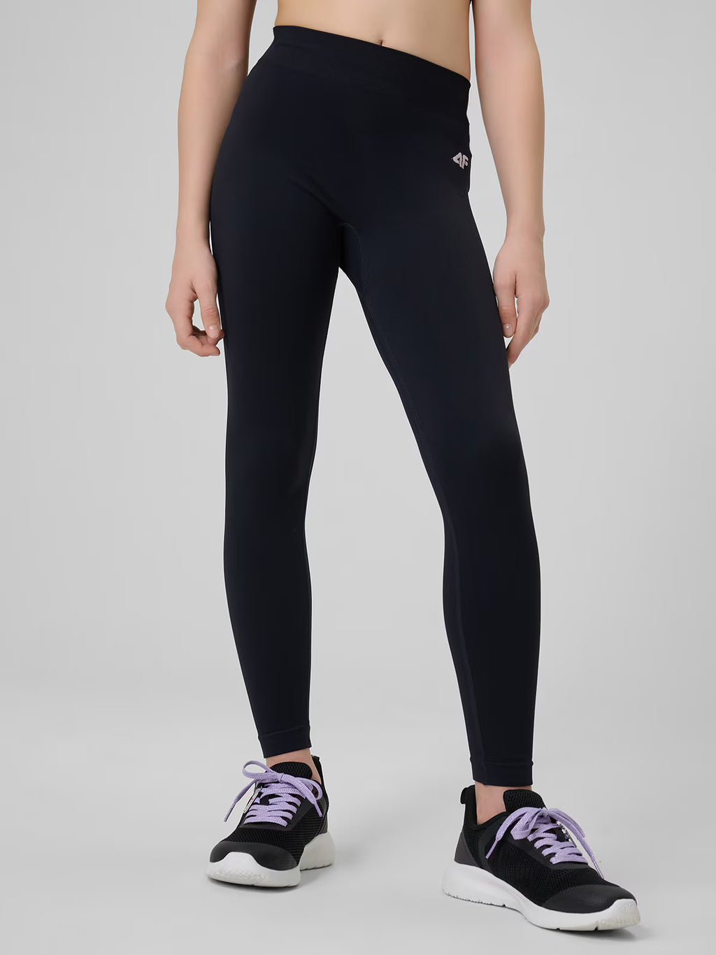 Legginsy sportowe bezszwowe dziewczęce