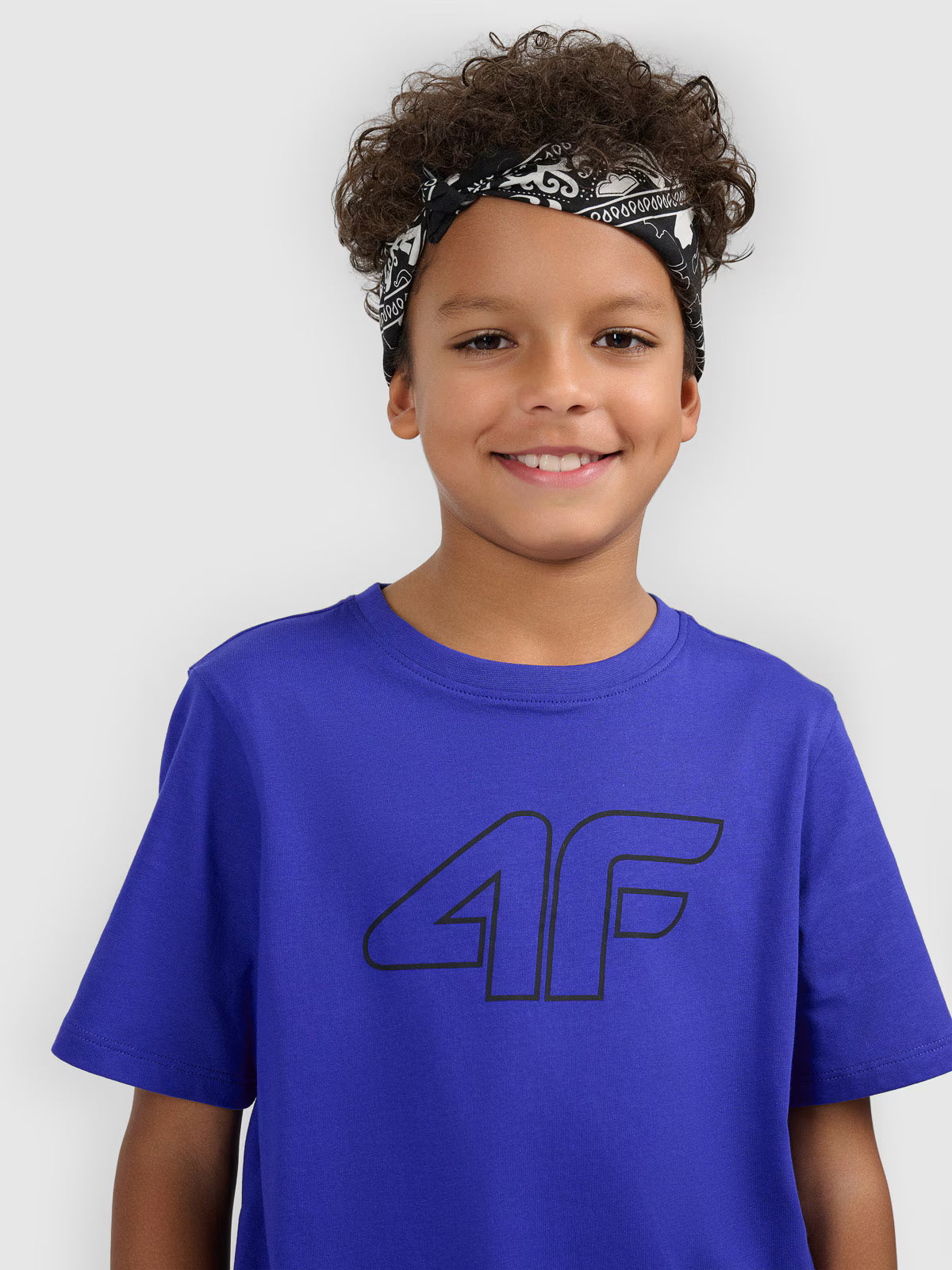 T-shirt regular z nadrukiem chłopięcy