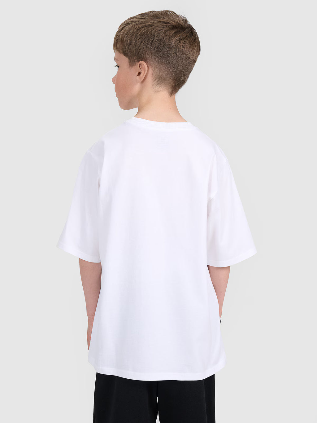 T-shirt oversize z nadrukiem chłopięcy