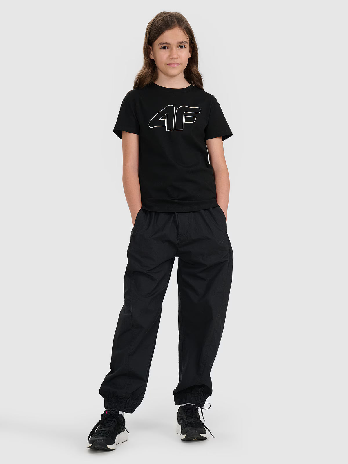 T-shirt regular z nadrukiem dziewczęcy