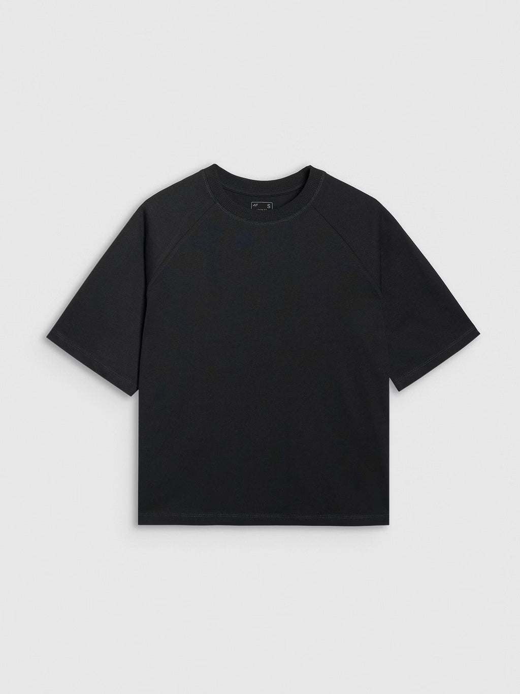 T-shirt oversize gładki damski