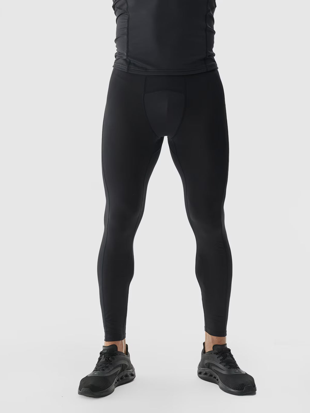 Legginsy treningowe ze średnim stanem męskie