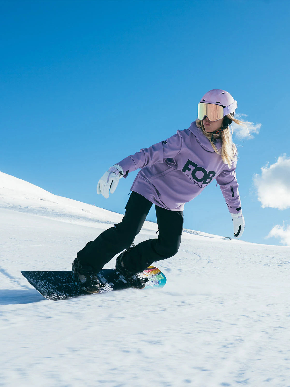 Kurtka snowboardowa z softshellu membrana 5000 damska