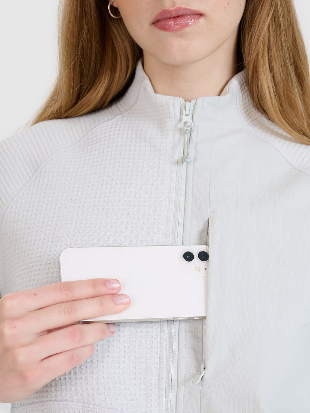 Bluza dresowa rozpinana bez kaptura damska