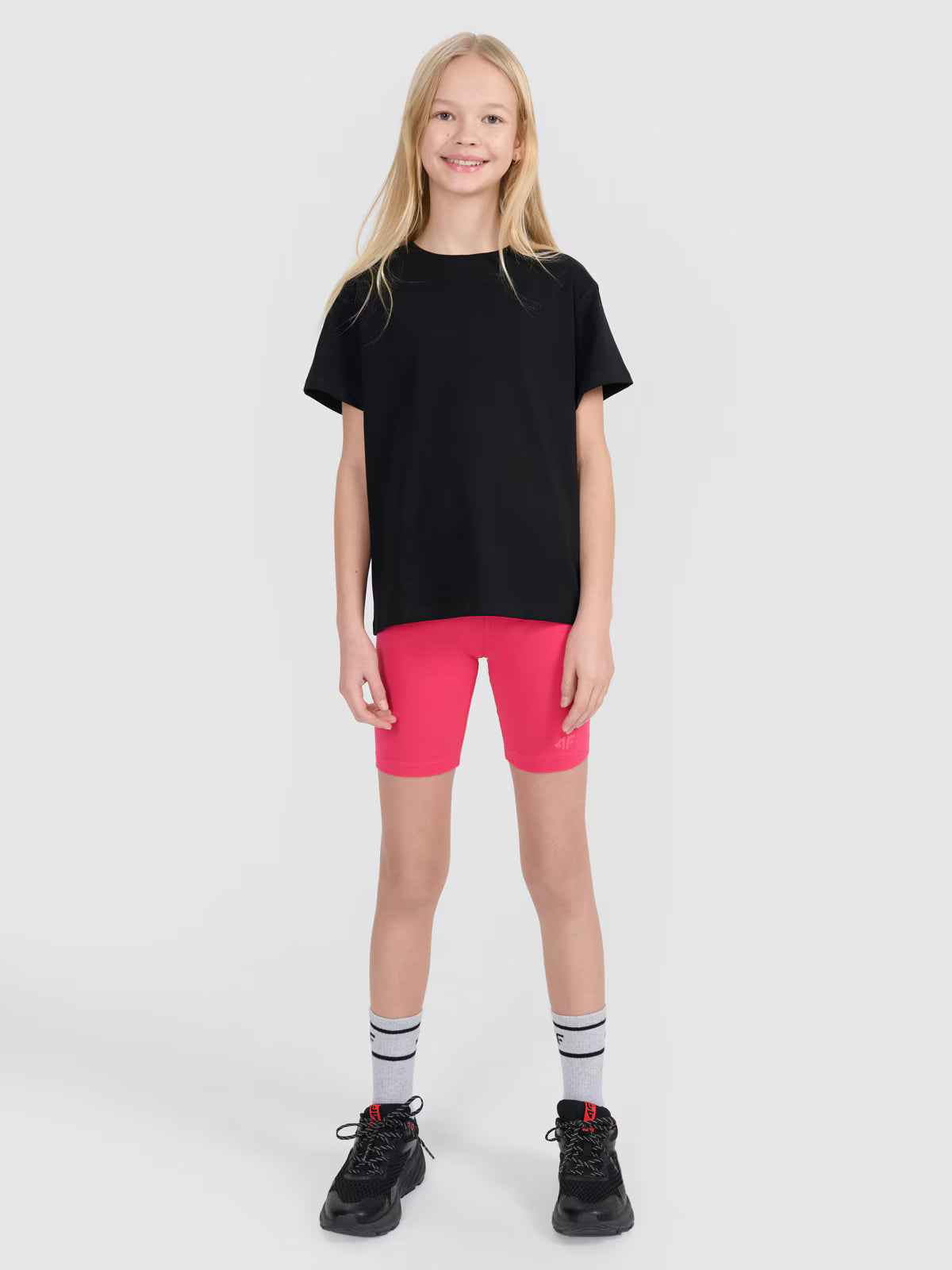 Legginsy kolarki dzianinowe dziewczęce