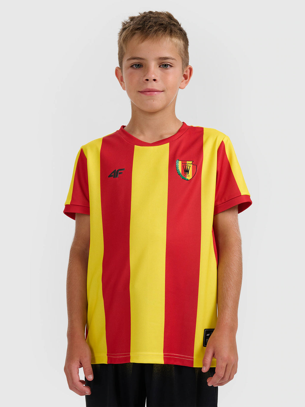 Koszulka klubowa domowa z sezonu 2025/26 dziecięca 4F x Korona Kielce