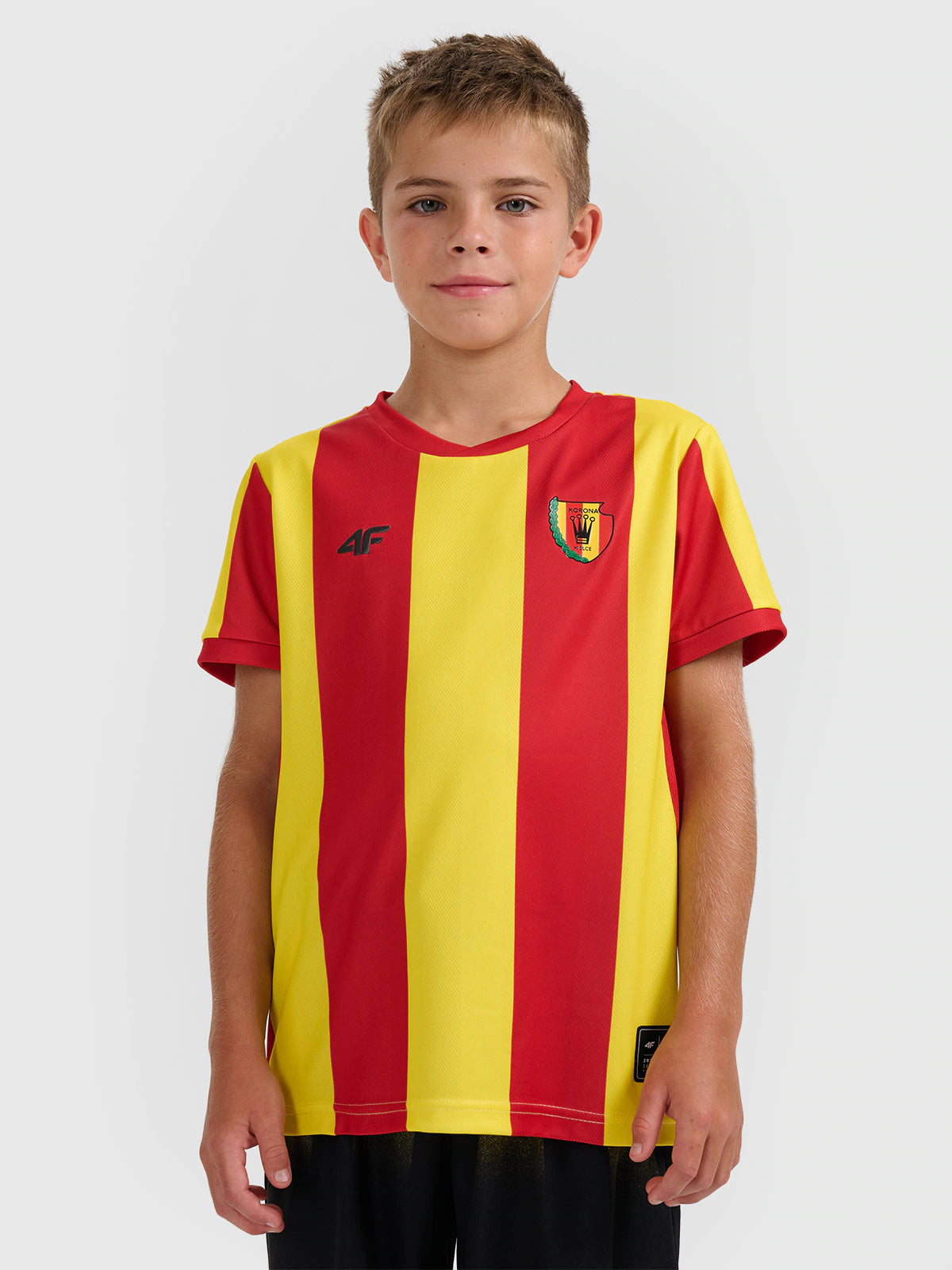 Koszulka klubowa domowa z sezonu 2025/26 dziecięca 4F x Korona Kielce