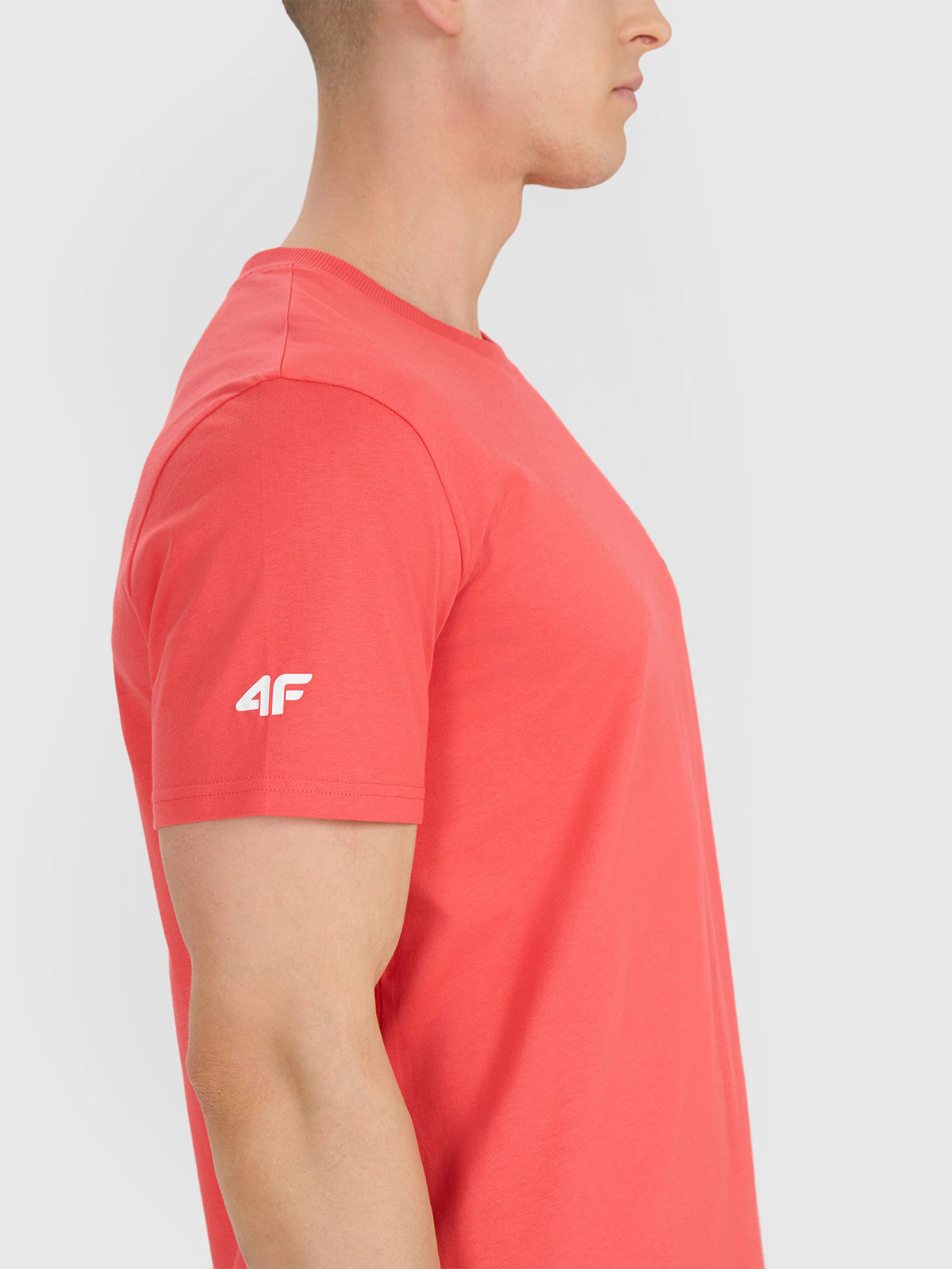 T-shirt regular z nadrukiem męski