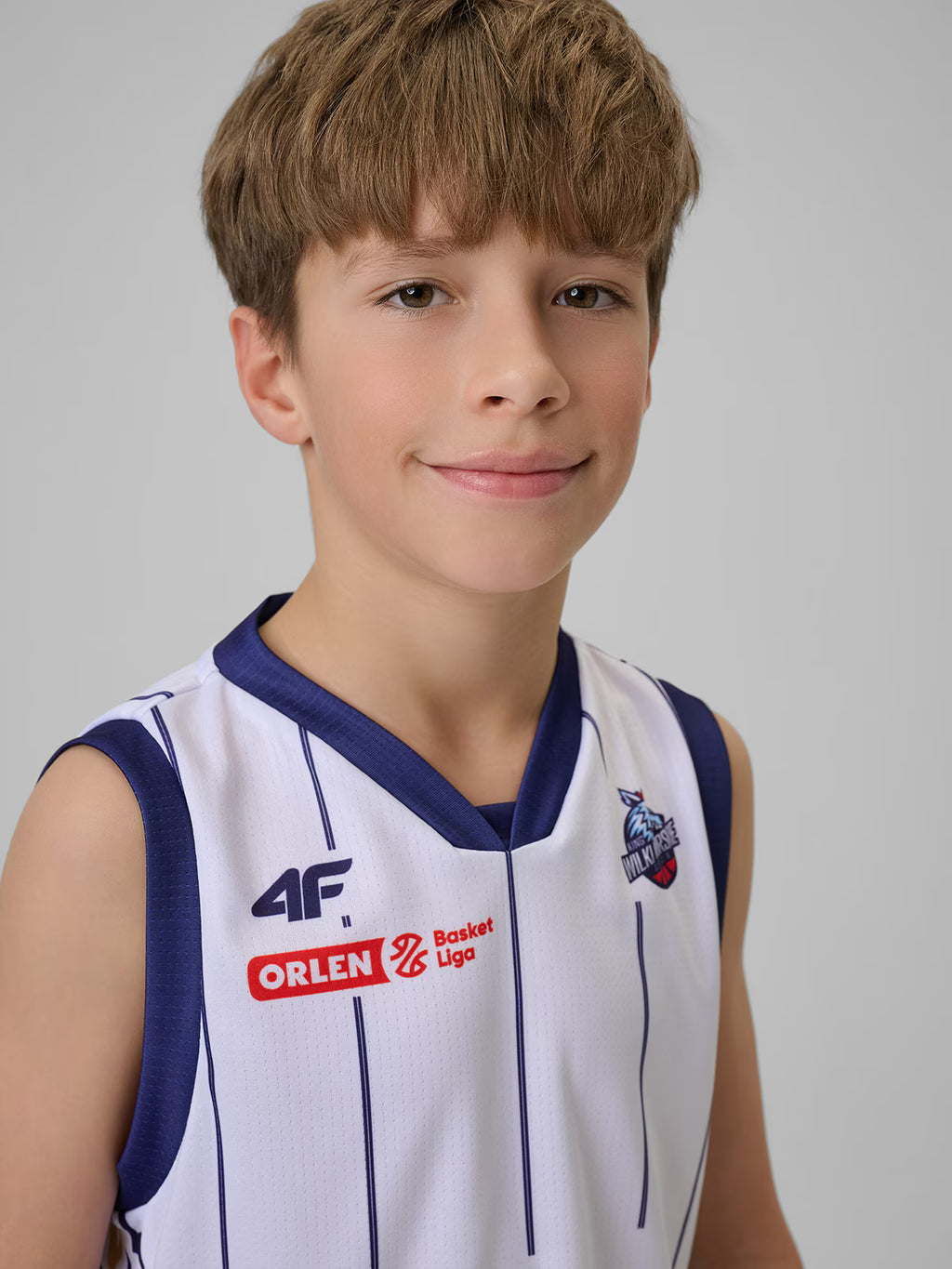 Koszulka meczowa replika domowa z sezonu 2025/26 dziecięca 4F x King Szczecin