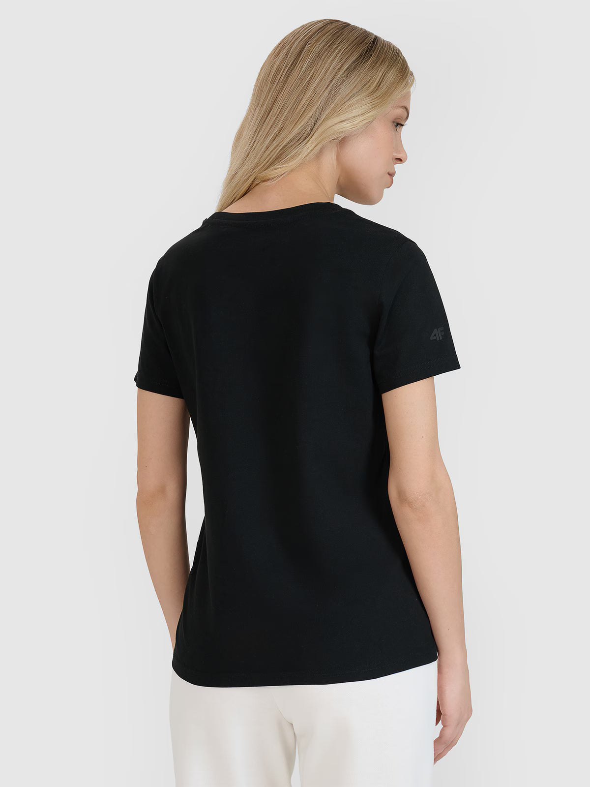 T-shirt regular z nadrukiem damski