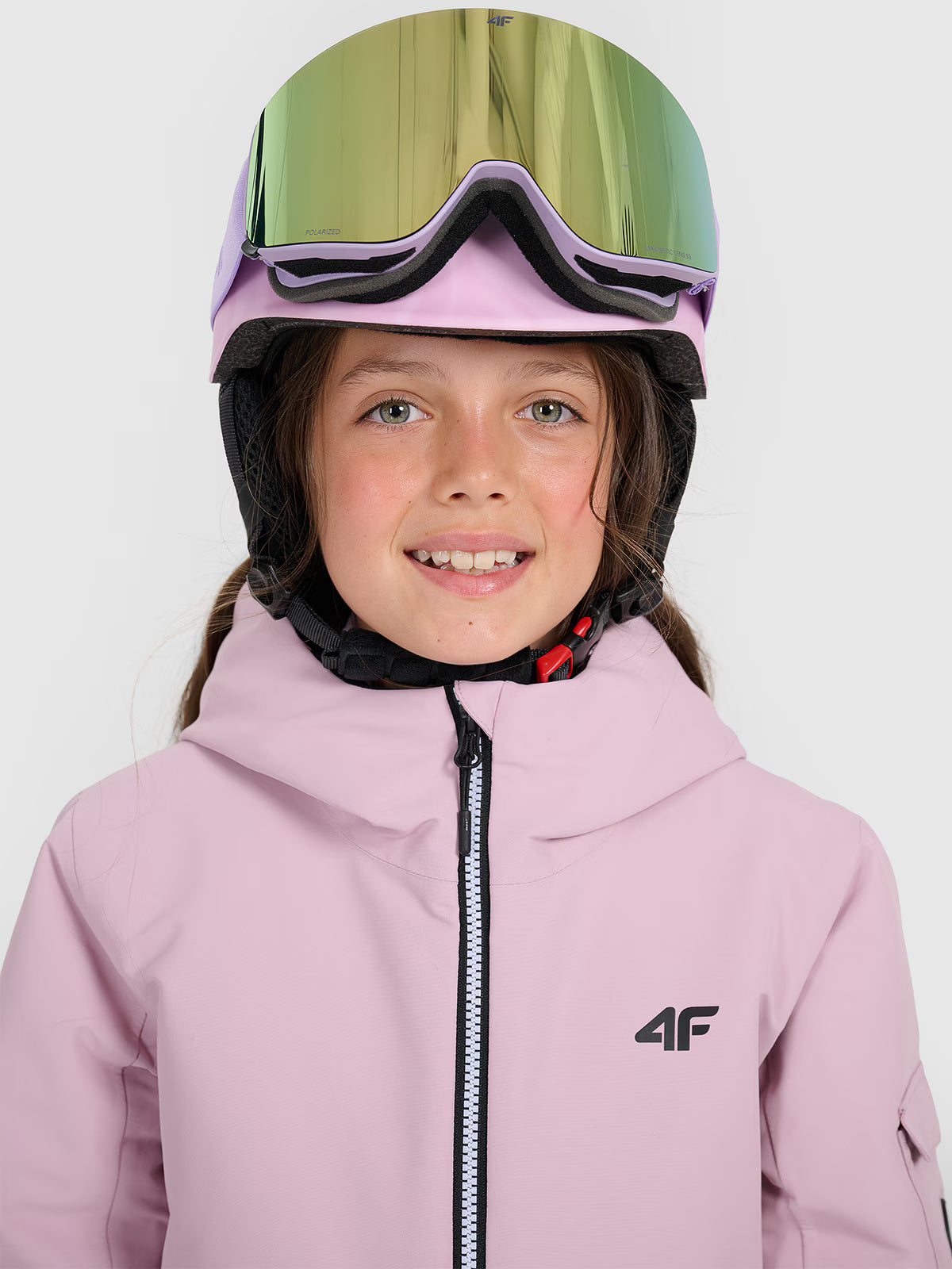 Kurtka snowboardowa membrana 8000 dziewczęca