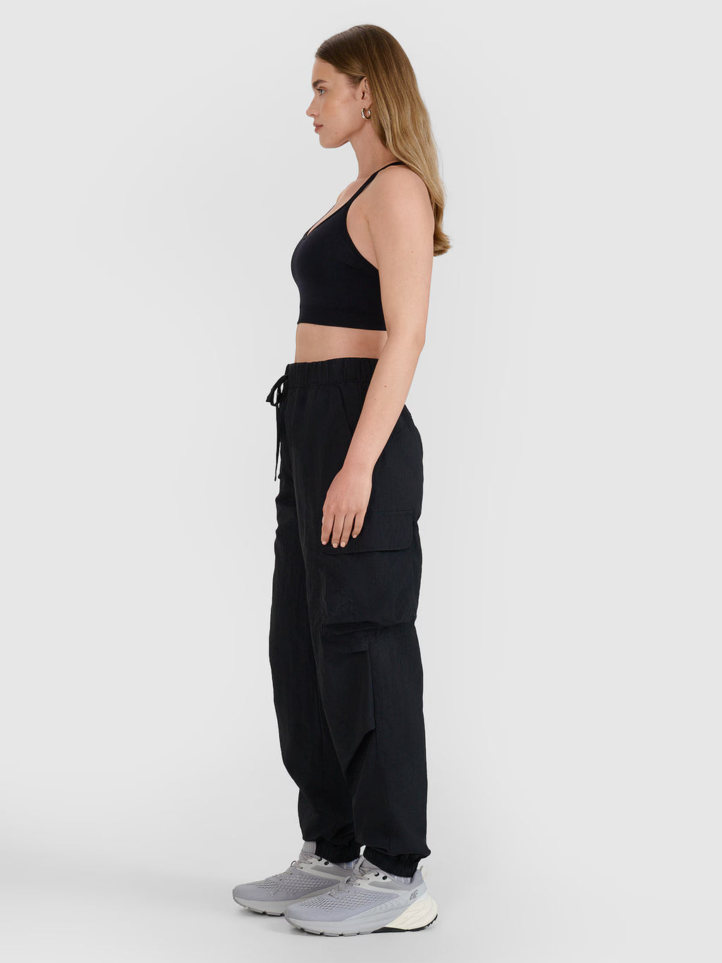 Spodnie casual cargo damskie