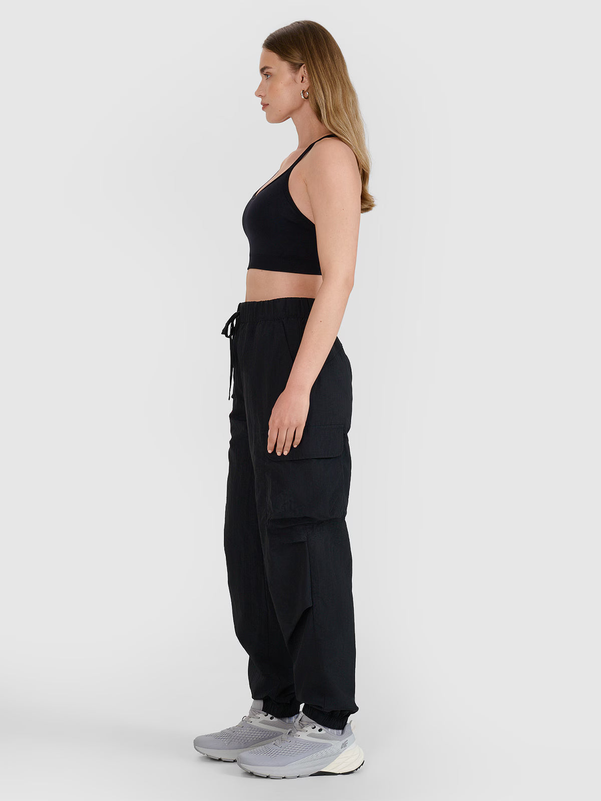 Spodnie casual cargo damskie