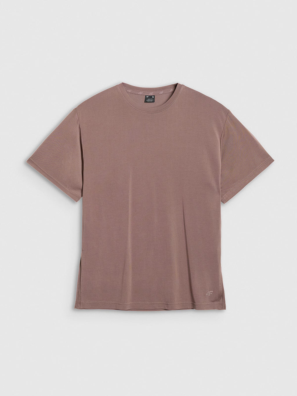T-shirt oversize z modalem damski