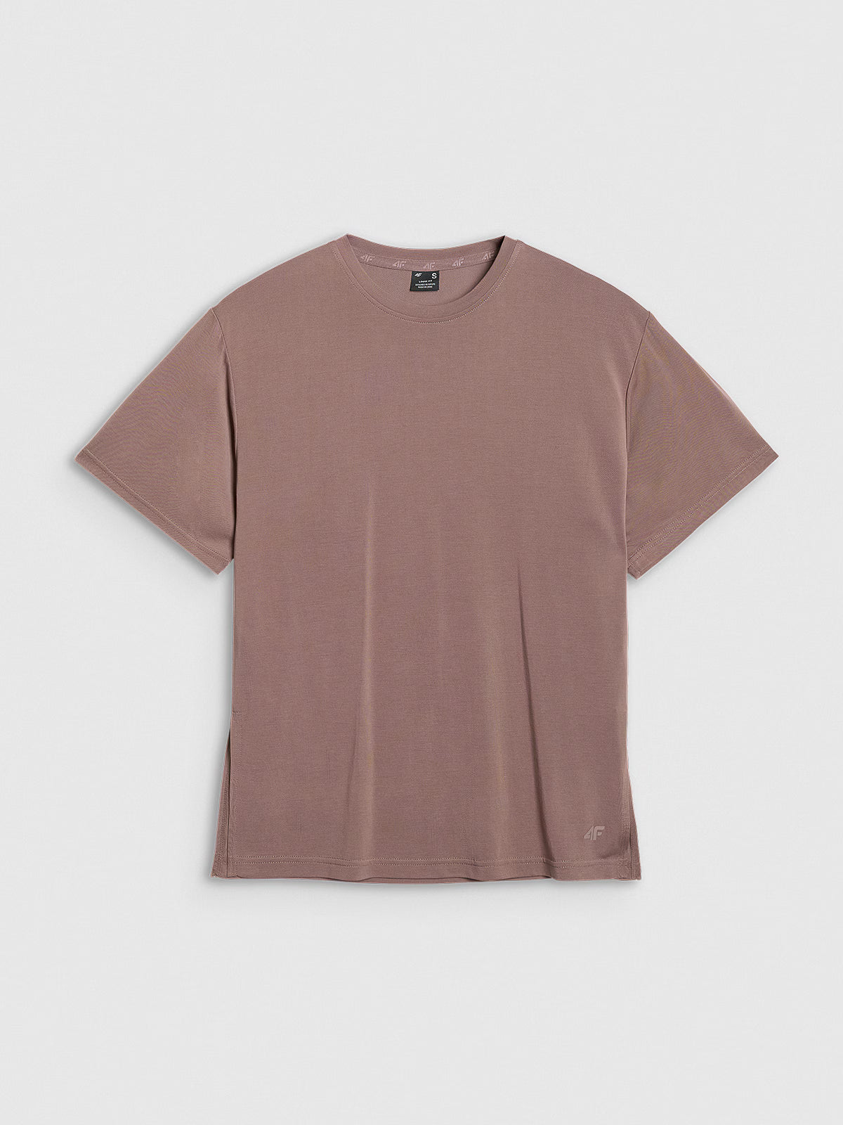 T-shirt oversize z modalem damski