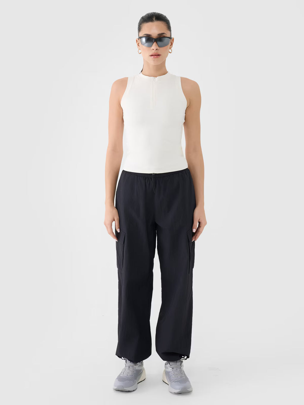 Spodnie casual oversize damskie