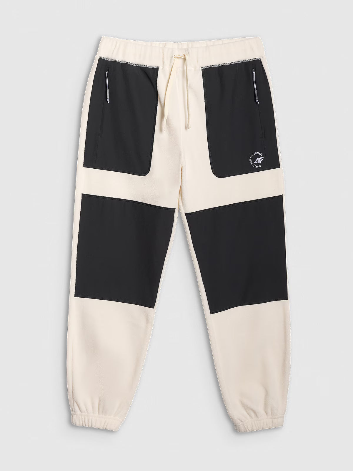 Spodnie polarowe joggery męskie