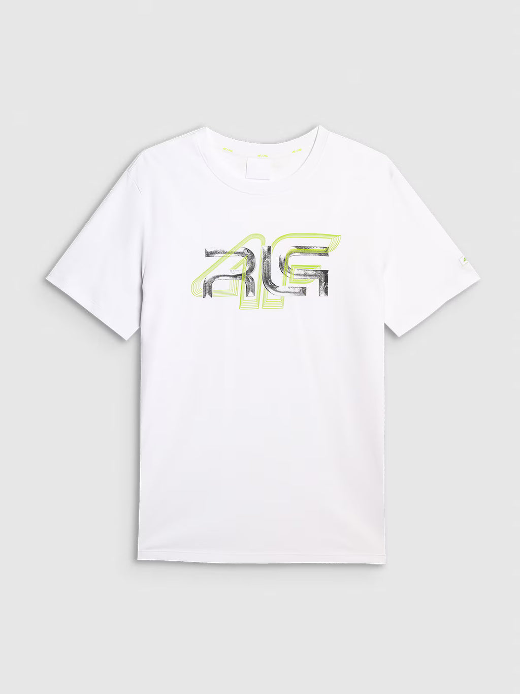 T-shirt regular z nadrukiem męski 4F x Robert Lewandowski