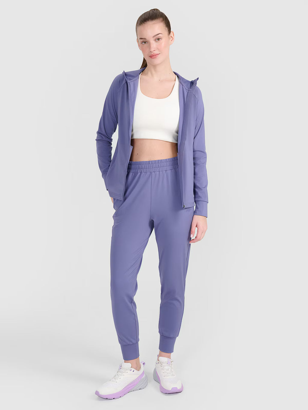 Bluza treningowa regular szybkoschnąca damska