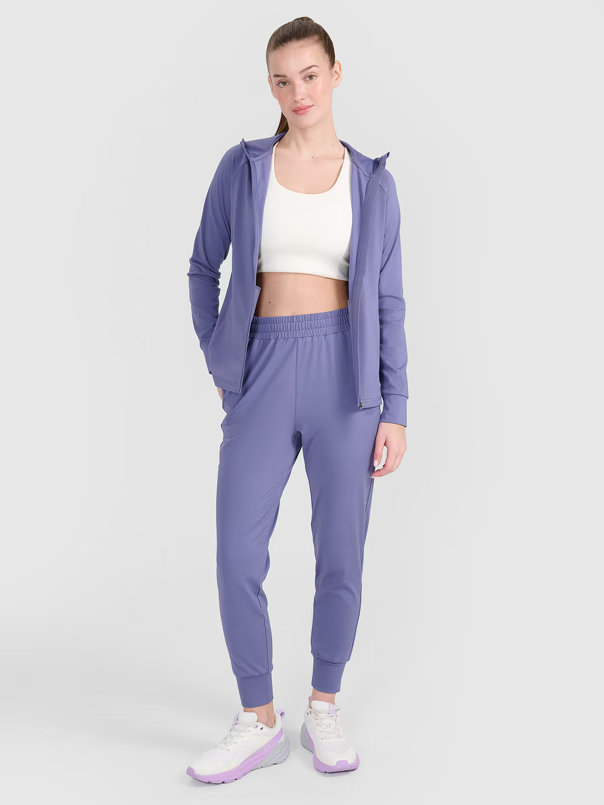 Bluza treningowa regular szybkoschnąca damska