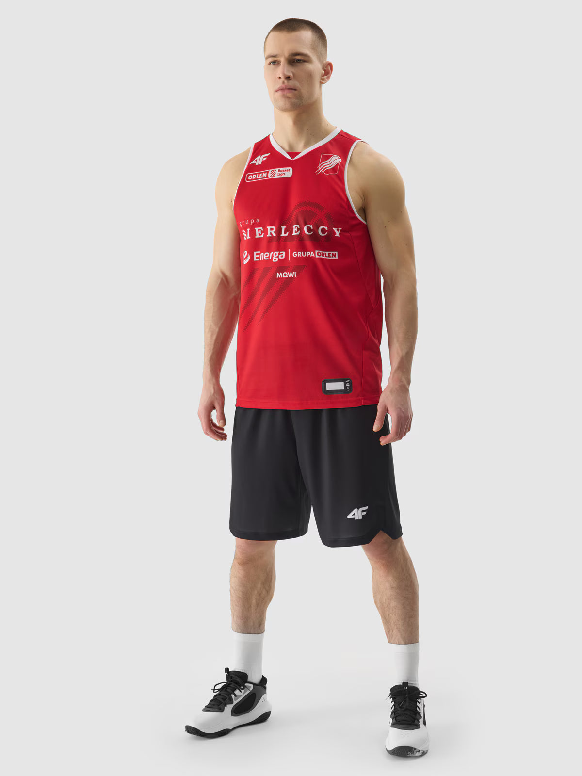 Tank top replika domowy z sezonu 2023/24 męski 4F x Czarni Słupsk