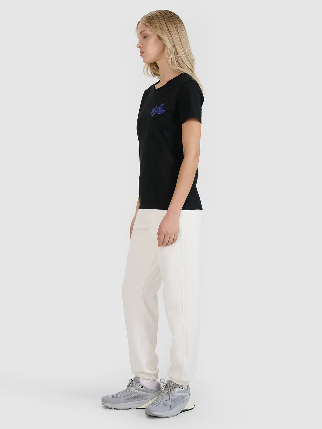 T-shirt regular z nadrukiem damski