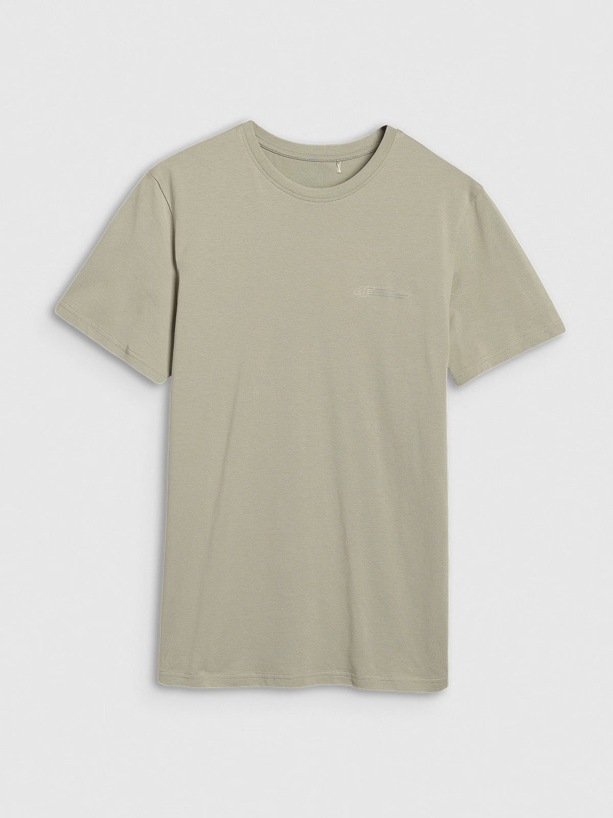 T-shirt regular gładki męski