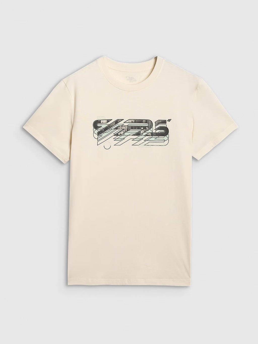 T-shirt regular z nadrukiem męski