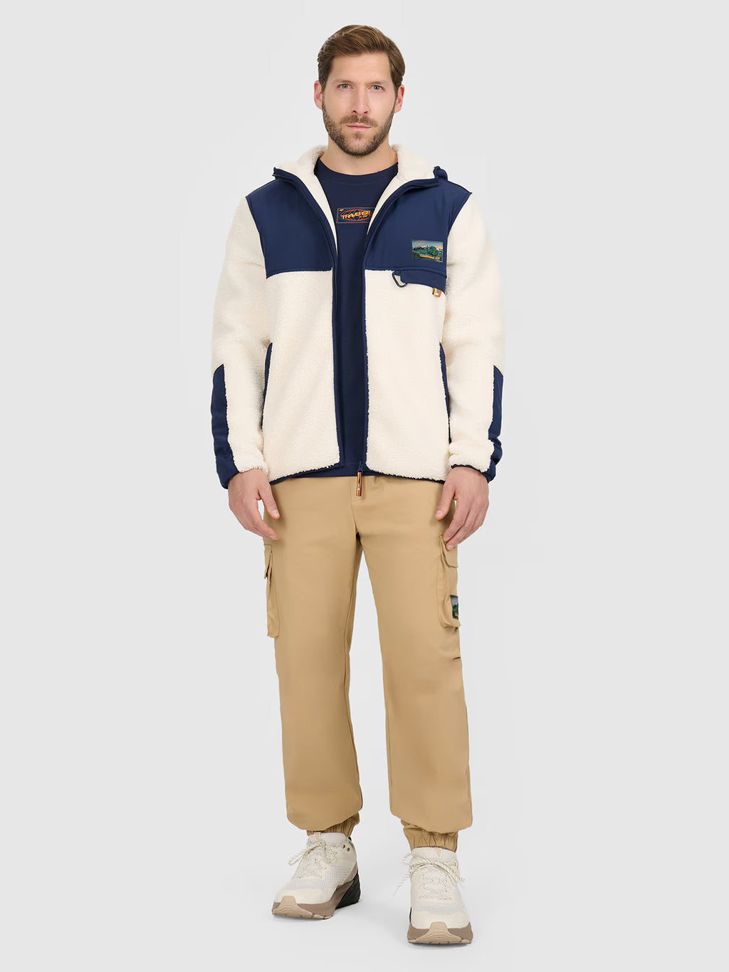 Polar sherpa regular z kapturem męski