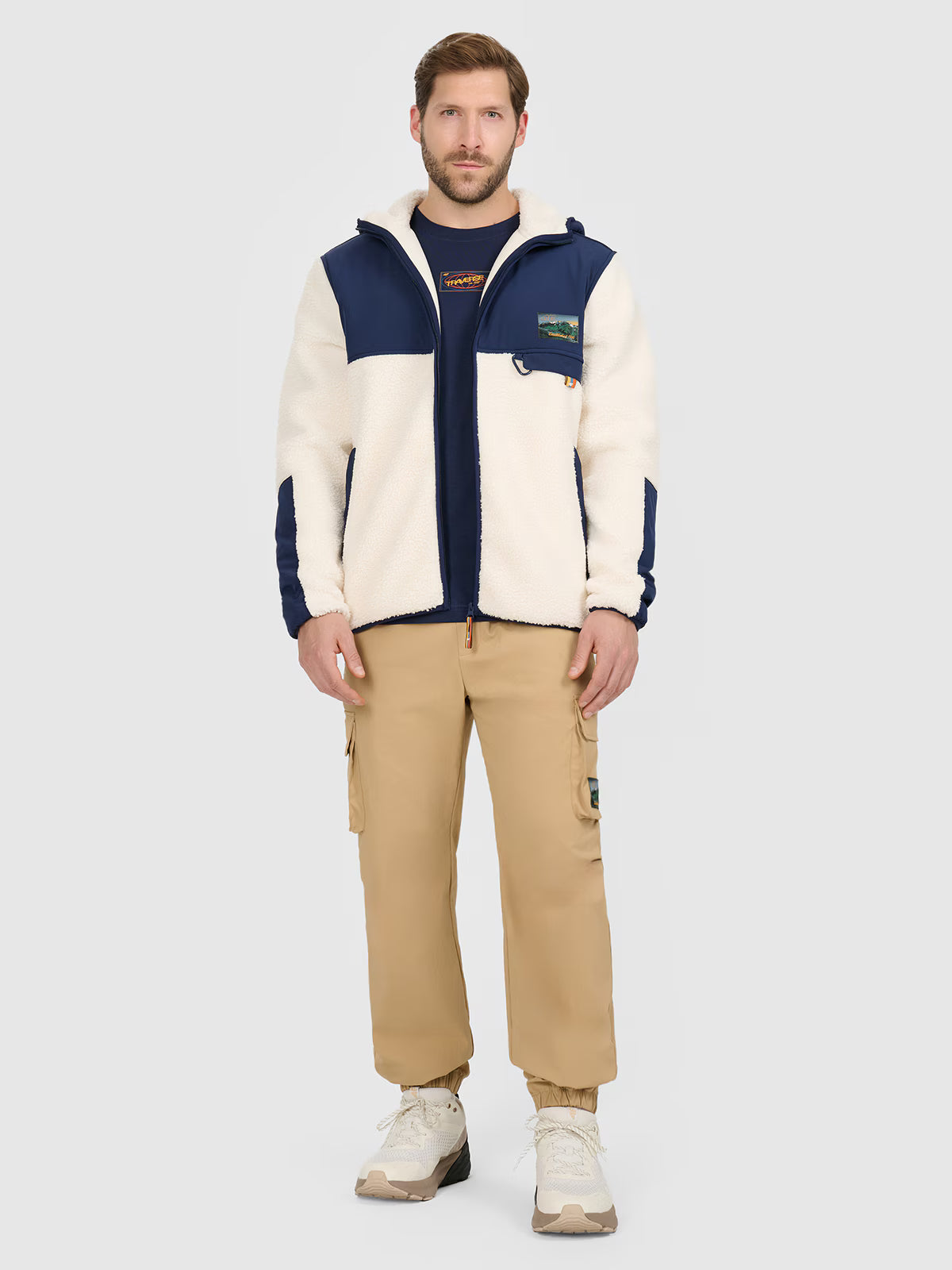 Polar sherpa regular z kapturem męski