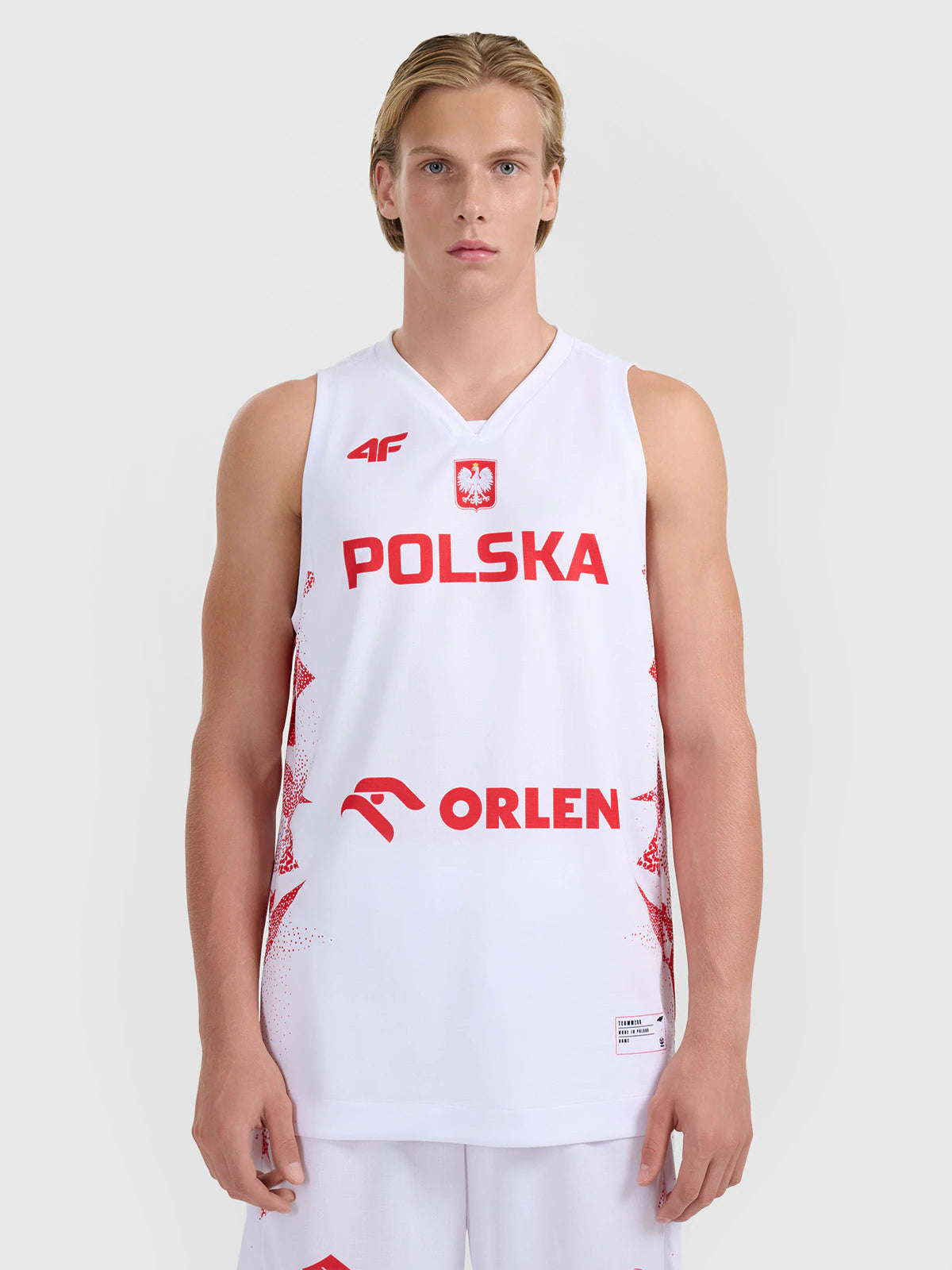 Koszulka reprezentacyjna z możliwością personalizacji męska 4F x PZKOSZ
