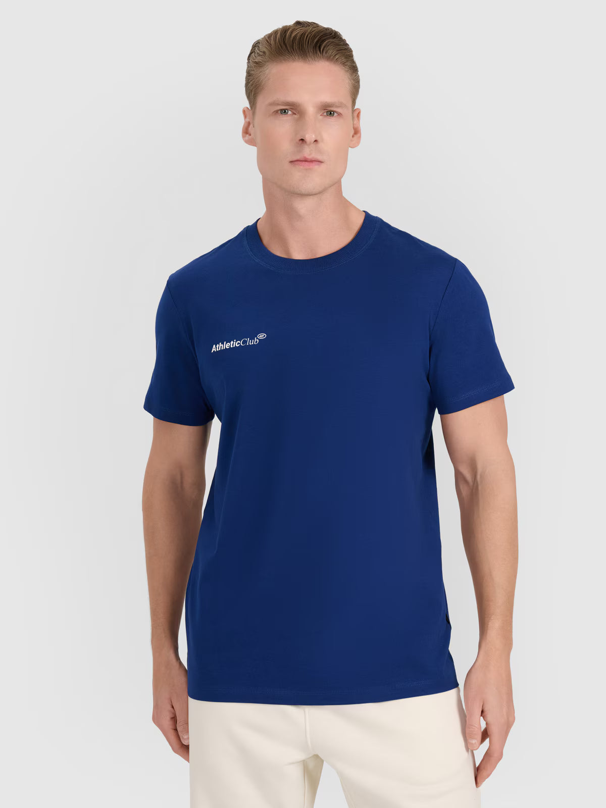 T-shirt regular z nadrukiem męski